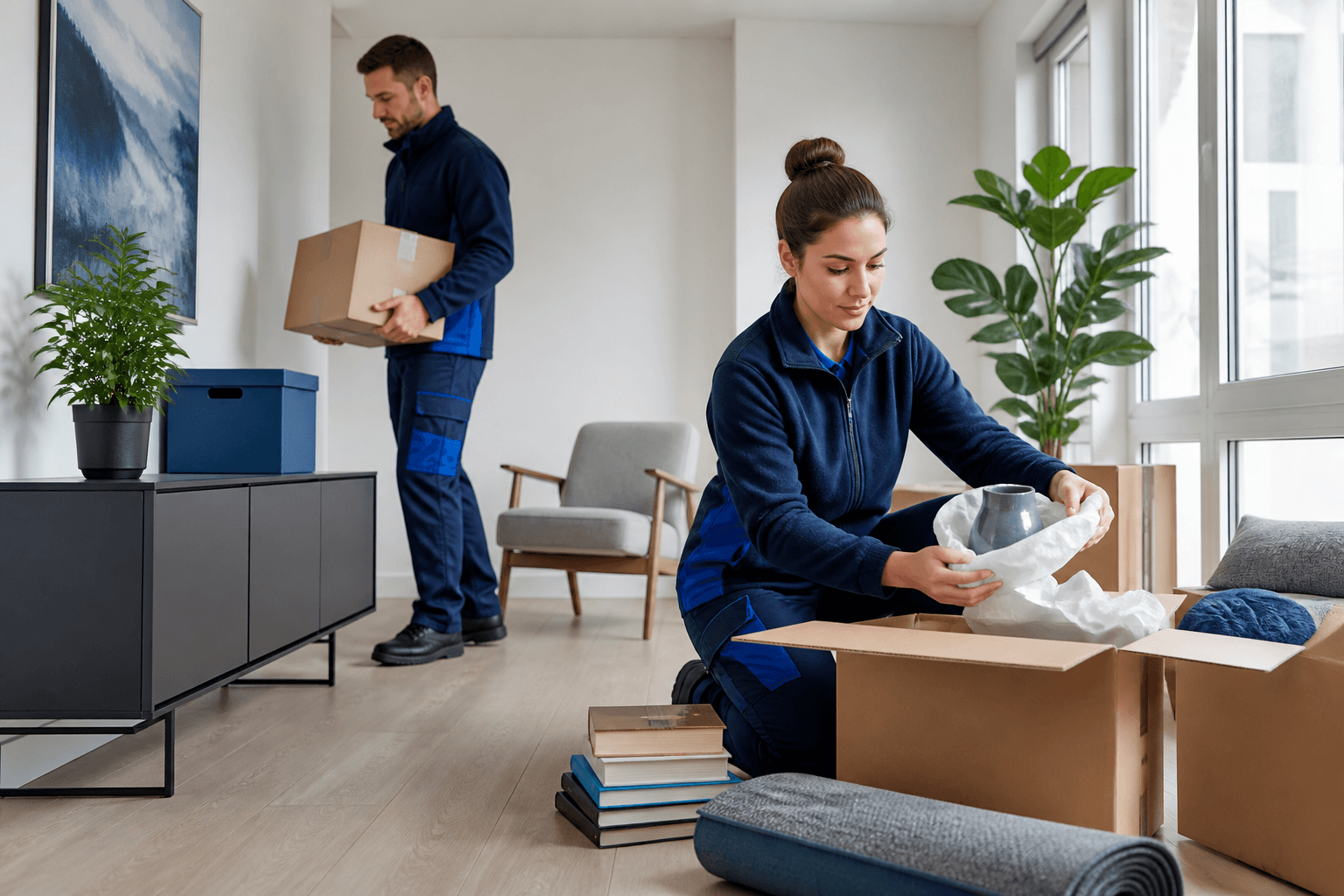Geordnete Entrümpelung und Räumung einer Wohnung